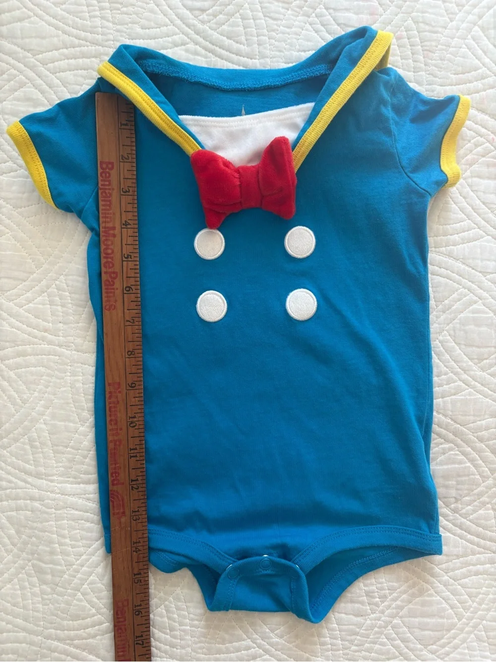 Disney Donald Duck Cotton Onesie 18 Months